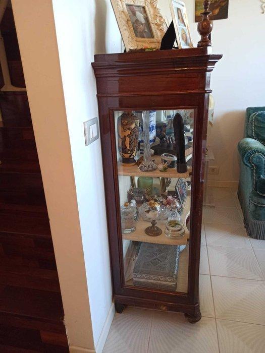 Kabinet - Glas, Hout - Vitrinekast, Antiek en Kunst, Curiosa en Brocante