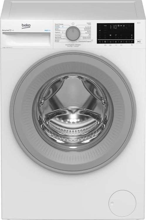 Beko B3wt5841ws Wasmachine 8kg 1400t, Witgoed en Apparatuur, Wasmachines, Nieuw, Voorlader, 85 tot 90 cm, Ophalen of Verzenden