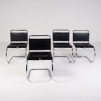 Knoll - Ludwig Mies van der Rohe - Stoel (4) - MR10 - Leder,