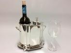 Wijnkoeler - Koeler voor één fles met een vak voor, Antiek en Kunst, Curiosa en Brocante