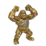 A RESIN STEAMPUNK FIGURINE OF A GORILLA (Interieur), Antiek en Kunst, Verzenden