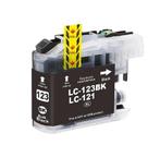 Brother MFC-J6520DW inkt cartridges LC-123 Bk compatible, Verzenden, Nieuw