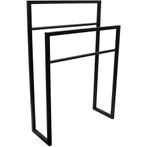 Wiesbaden Liber - Vrijstaand Handdoekrek - Mat Zwart, Huis en Inrichting, Badkamer | Badtextiel en Accessoires, Ophalen of Verzenden