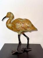 Abdoulaye Derme - sculptuur, Ibis - 25 cm - Brons, Antiek en Kunst