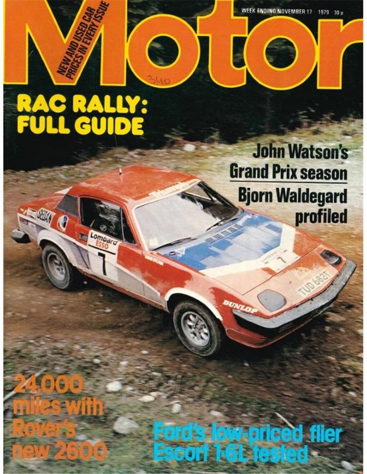 1979 MOTOR MAGAZINE 17 NOVEMBER ENGELS, Boeken, Auto's | Folders en Tijdschriften