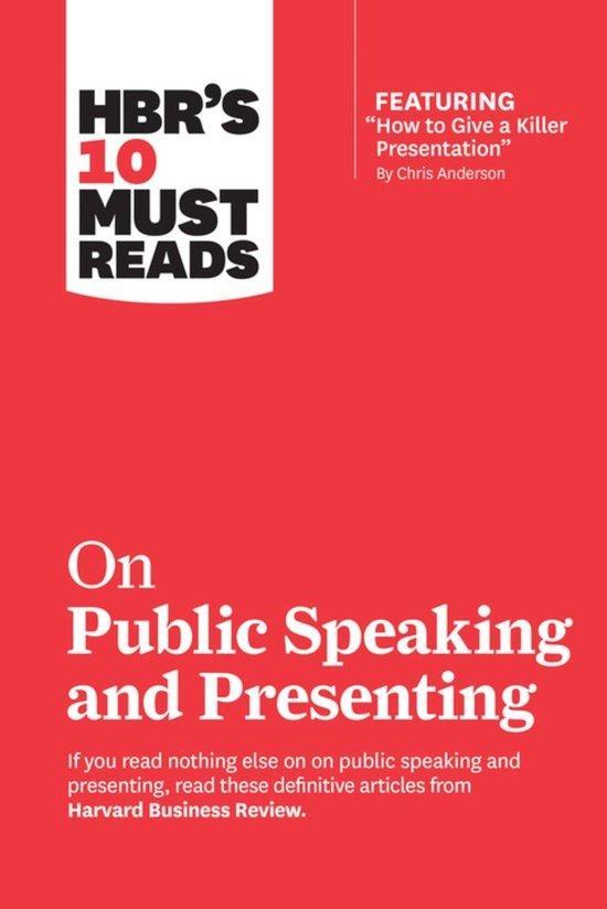 HBRs 10 Must Reads On Public Speaking 9781633698833, Boeken, Taal | Engels, Gelezen, Verzenden