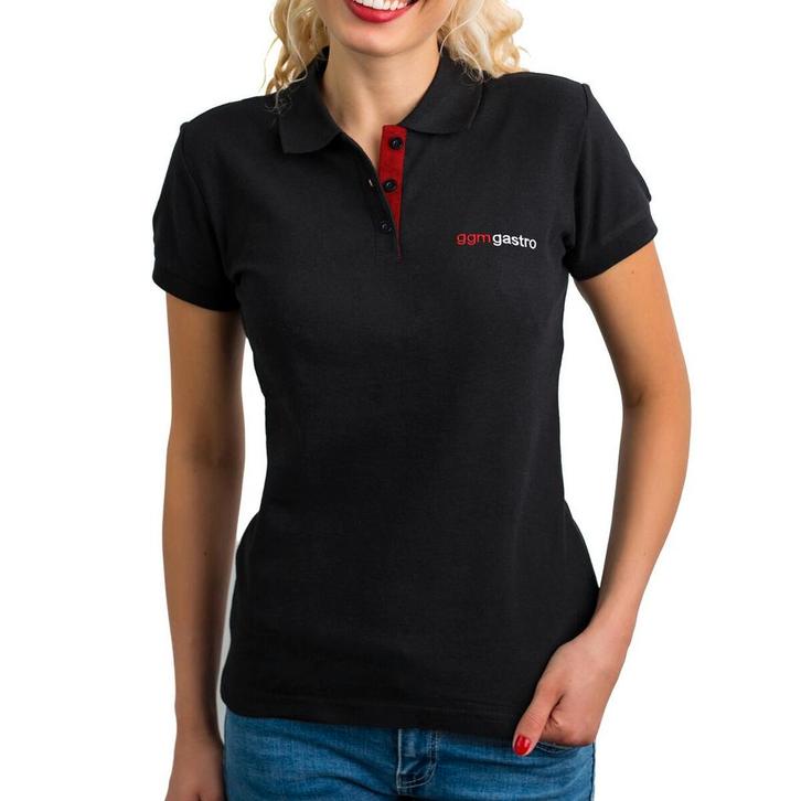 GGM Gastro | (5 stuks) Dames Poloshirt - zwart - maat: S |, Kleding | Heren, Polo's, Zwart, Maat 46 (S) of kleiner, Nieuw, Verzenden