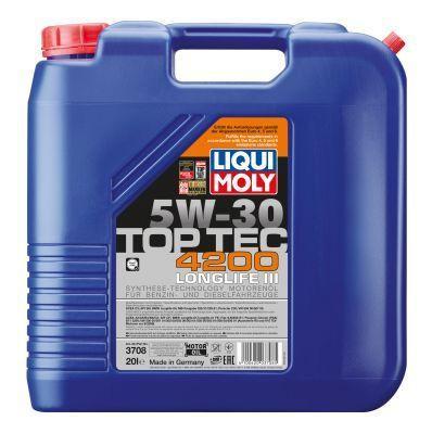 20L Liqui Moly Top Tec 4200 5W30 Longlife III 504.00/507...., Auto-onderdelen, Motor en Toebehoren, Nieuw, Ophalen of Verzenden