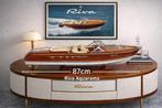 GRANDE maquette riva 87 cm creme de Luxe en bois 1:10 -, Nieuw