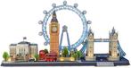 3D Puzzel - City Line London LED (107 stukjes) | CubicFun -, Hobby en Vrije tijd, Denksport en Puzzels, Nieuw, Verzenden
