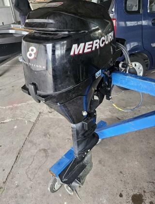 Buitenboordmotor, Mercury, 8 pk langstaart, Watersport en Boten, Buiten- en Binnenboordmotoren