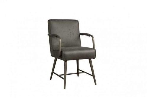 Eetkamerstoel Met Armleuning Belmonte - eetkamerstoelen -..., Huis en Inrichting, Stoelen, Grijs, Nieuw, Overige materialen