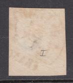 Nederland 1852 - Koning Willem III, breedgerande plaat I met, Postzegels en Munten, Postzegels | Nederland, Gestempeld