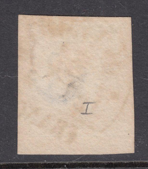 Nederland 1852 - Koning Willem III, breedgerande plaat I met, Postzegels en Munten, Postzegels | Nederland