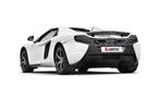 McLaren 650S / 650S spider Akrapovic titanium slip-on, Verzenden