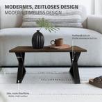 Tafelpoten salontafel - Metaal - 43x40 cm - Zwart - ML-Desig, Verzenden, Nieuw