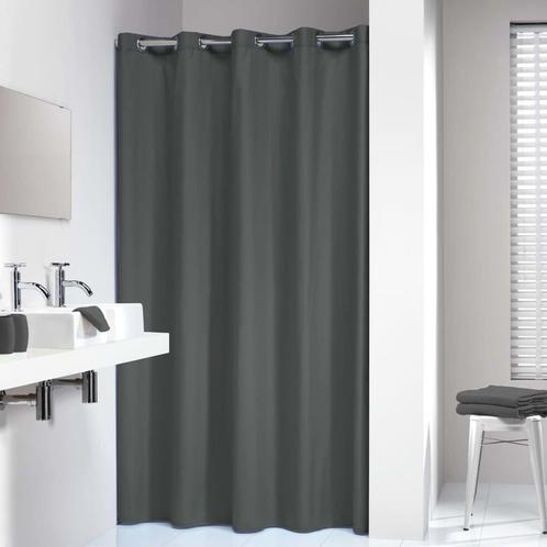 Grijs Sealskin Douchegordijn Coloris 180x200 - Waterafsto..., Huis en Inrichting, Badkamer | Badtextiel en Accessoires, Grijs