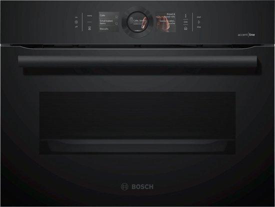 Bosch CSG856NC1 Compacte oven met volwaardige stoom, Witgoed en Apparatuur, Ovens, Inbouw, Hete lucht, Stoom, Nieuw, Oven met grill