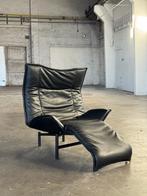 Cassina Veranda Lounge Chair | Leer (NIEUWSTAAT), Huis en Inrichting, Zitstoel ligstoel stoel Chaise Lounge Ottomane Zit Zetel
