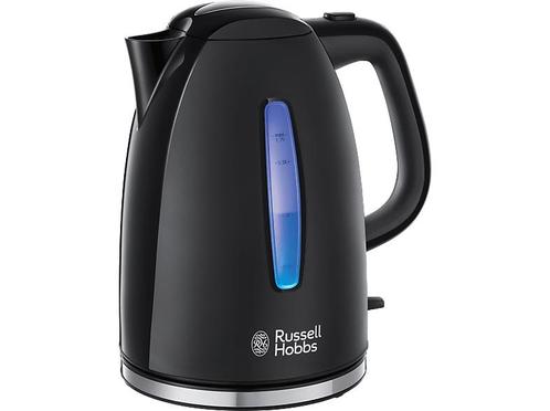 Russell Hobbs -  Textures Plus 22591-70  - Zwart, Witgoed en Apparatuur, Waterkokers, Nieuw, 1 tot 2 liter, Verzenden