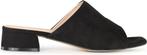 POSH by Poelman EMILY Dames Muiltjes - Zwart- Maat 39, Verzenden, Nieuw