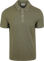 Lacoste Poloshirt Pique Olijfgroen maat L Heren, Kleding | Heren, Polo's, Maat 52/54 (L), Verzenden, Lacoste, Nieuw