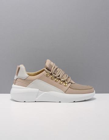 Lucy royal discount goud witte sneakers