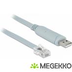 DeLOCK 63911 kabeladapter/verloopstukje USB 2.0 Type-A RJ45, Nieuw, Verzenden