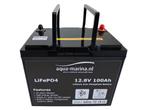 12V 100Ah Camper Accu LiFePO4 – Krachtig en met Bluetooth, Caravans en Kamperen, Ophalen of Verzenden, Nieuw