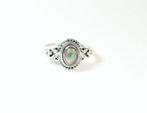 Zwarte Chalama Opal Ring/cabochon/nieuw- 2.86 g - (1)