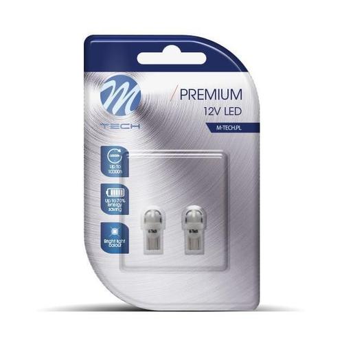 LED W5W 12V - Premium - 2x Led diode - Canbus - Wit - Set, Auto diversen, Tuning en Styling, Ophalen of Verzenden