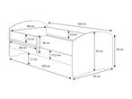 Wit Peuterbed MAX 160x80 cm - Met Lattenbodem en Uitvalbe..., 85 tot 100 cm, Nieuw, Ophalen of Verzenden, Lattenbodem
