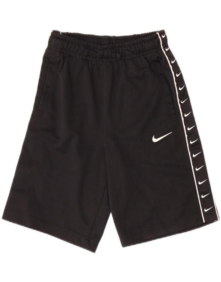 NIKE Boys Graphic Sport Shorts 12-13 Years Large  Black, Kleding | Heren, Broeken en Pantalons, Verzenden