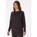 Schiesser Sweatshirt Mix+Relax met ribbelige halslijn, Verzenden, Nieuw