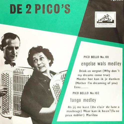 vinyl single 7 inch - De 2 Picos - Pico Bello No. 101, Cd's en Dvd's, Vinyl Singles, Zo goed als nieuw, Verzenden