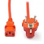 C13 kabel | ProCable | 1.8 meter (Haaks, Oranje), Computers en Software, Pc- en Netwerkkabels, Verzenden, Nieuw