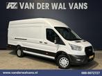 Ford Transit | 2.0 TDCI 170pk L4H3 Jumbo Euro6 Airco | LED |, Gebruikt, Euro 6, Wit, Dealer onderhouden