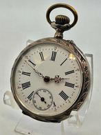 Cilindro Argento . Remontoir . 6 Rubis - 1850-1900, Nieuw