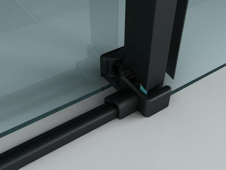 Schuifdeur Aqua Splash Hayes 140x200 cm Helder Glas Mat, Doe-het-zelf en Verbouw, Sanitair, Ophalen of Verzenden