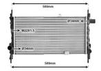 RADIATOR VOOR OPEL CORSA A 1982-1993 1302026, Ophalen of Verzenden, Nieuw