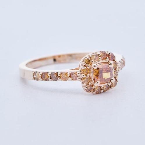 Zonder Minimumprijs - Ring 14 kt. - 0.94ct. tw. Diamant, Sieraden, Tassen en Uiterlijk, Ringen