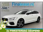 Volvo V90 2.0 T8 AWD R-Design B/W 341PK 360 Cam Pano €548pm, Auto's, Volvo, Automaat, Wit, Stationwagon, Nieuw