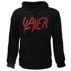 Slayer Distorted Logo Band Hoodie Trui - Officiële, Verzenden, Nieuw