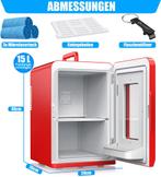 KESSER® Tafelmodel Koelkast 15 Liter AC DC 220-240V en 12V -, Verzenden, Nieuw
