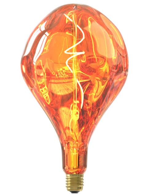 Calex Flamboyant Evo E27 6W 115lm 1800K Deep yellow Dimbaar, Huis en Inrichting, Lampen | Overige, Nieuw, Ophalen of Verzenden
