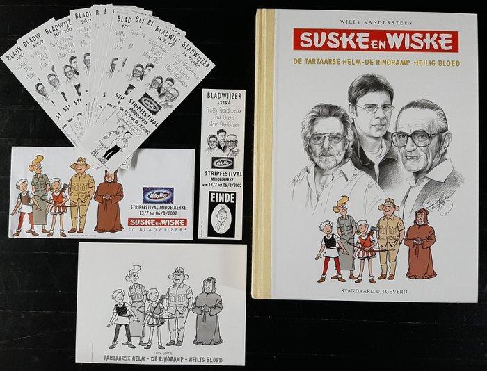 Suske en Wiske - De Tartaarse helm / De rinoramp / Heilig, Boeken, Stripboeken