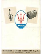 1949 MASERATI PROGRAMMA BROCHURE ITALIAANS, Boeken, Auto's | Folders en Tijdschriften, Nieuw, Author
