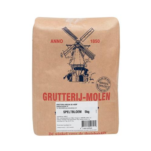 Molen de Hoop Speltbloem 5kg, Hobby en Vrije tijd, Taarten en Cupcakes maken, Nieuw, Verzenden