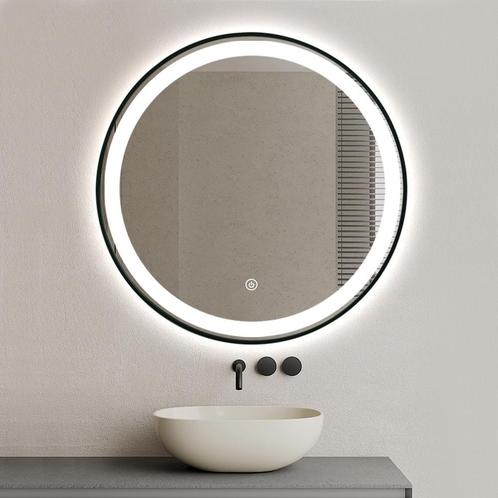 Badkamerspiegel Fenomé Rond New York LED Verlichting SALE !!, Huis en Inrichting, Badkamer | Badkamermeubels, 75 cm of meer, Nieuw