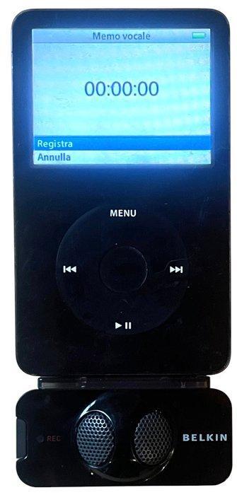 Apple, Belkin iPod 5 Classic + Belkin Registratore -, Spelcomputers en Games, Spelcomputers | Overige Accessoires